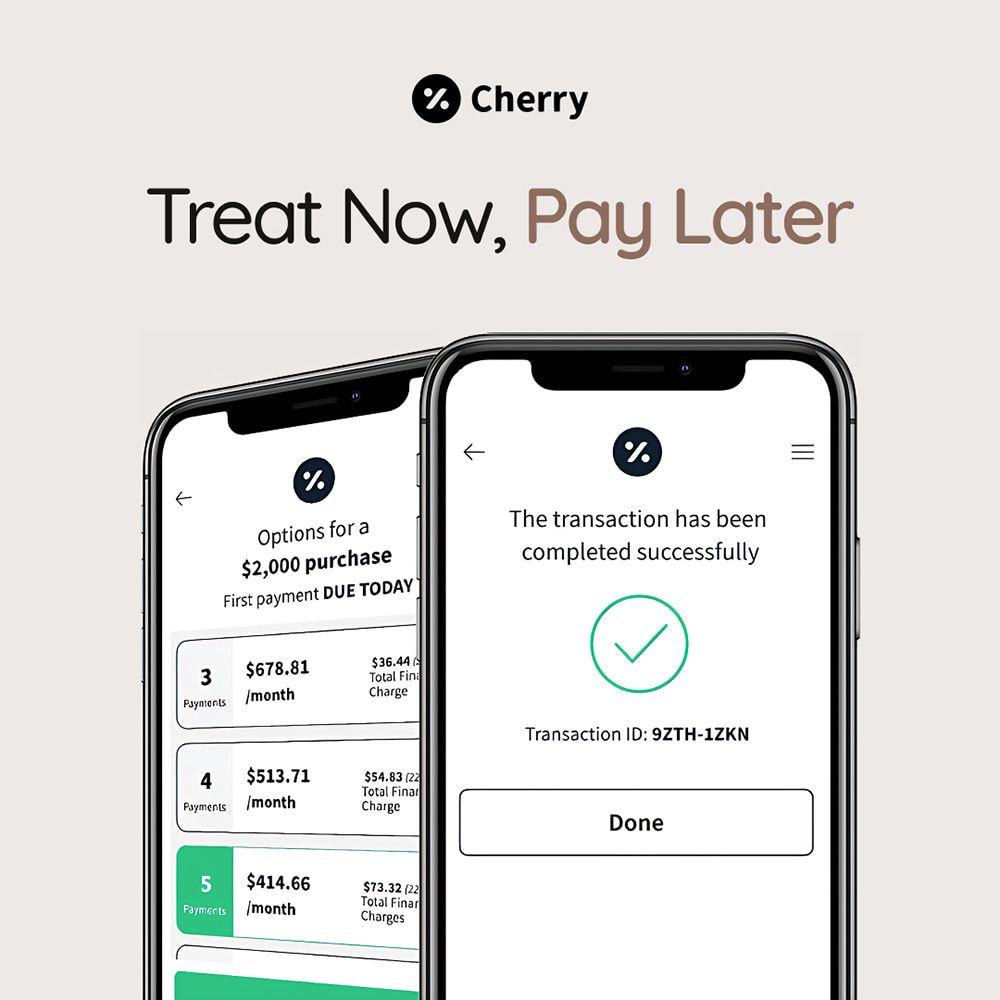 Payment options for a $2,000 purchase displayed.